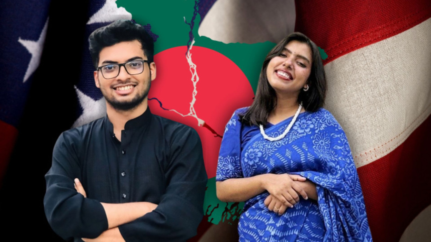 জামিল আহমেদ লিমন ও নাহিদা সুলতানা বৃষ্টি। ছবি: স্টার অনলাইন গ্রাফিক্স