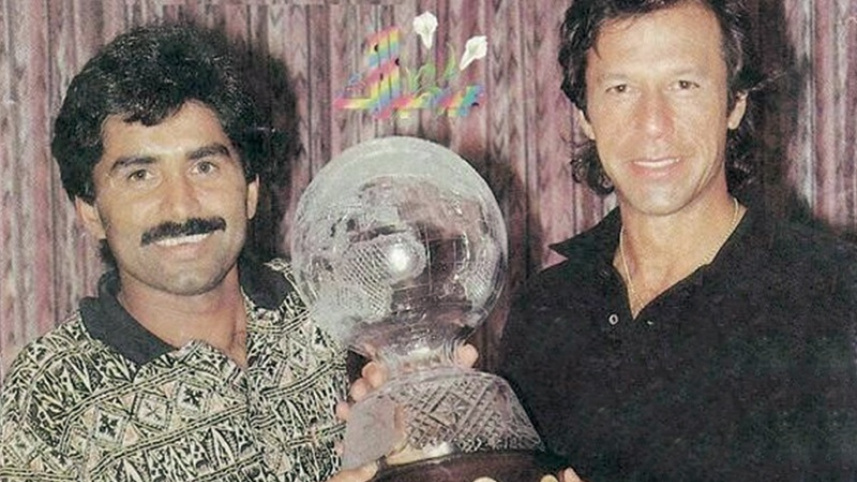 Imran Khan & Javed Miandad 