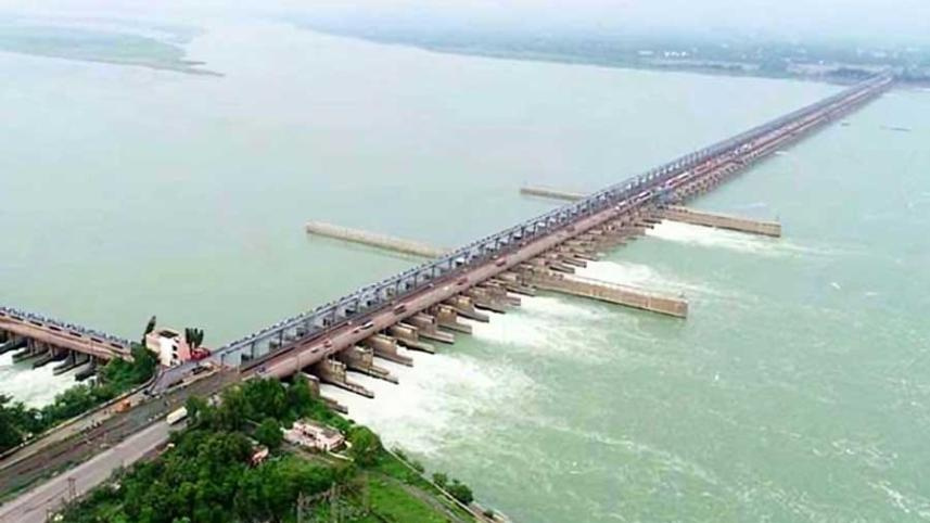 ফারাক্কা বাঁধ। ছবি: সংগৃহীত