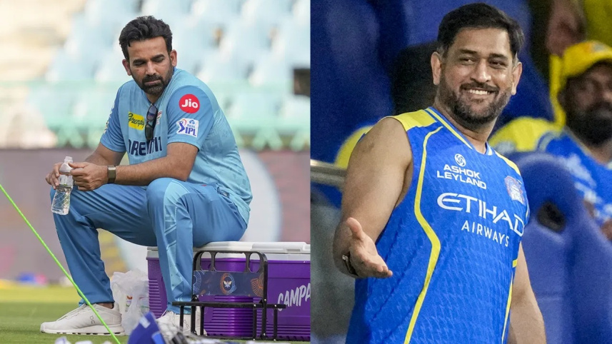 MS dhoni & Zahher