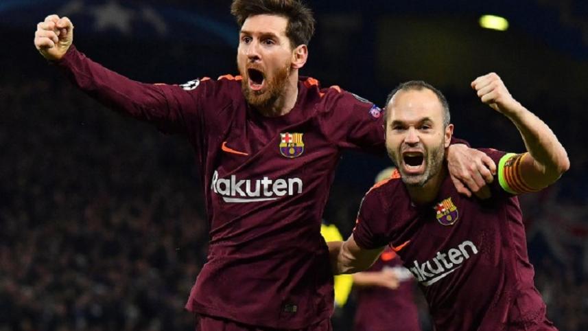 Lionel Messi-Andres Iniesta
