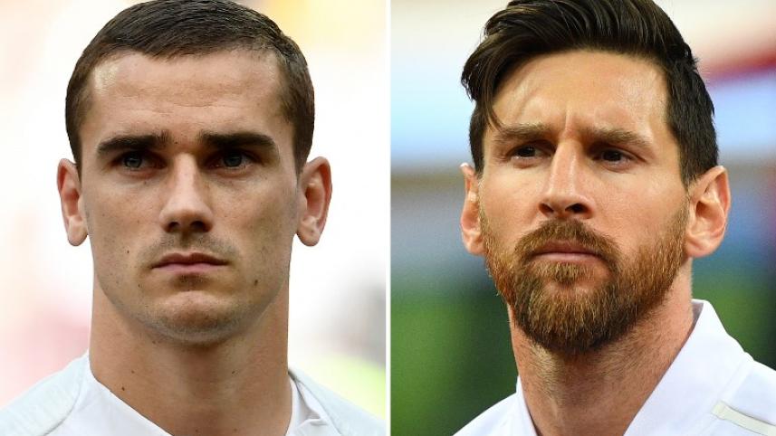 Lionel Messi Antoine Griezmann