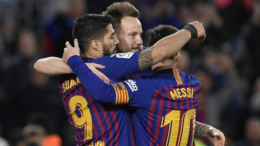 messi suarez rakitic
