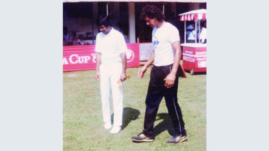 Bangladesh first ODI toss 1986