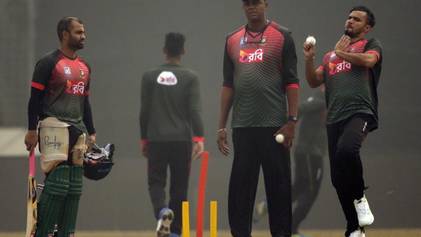 Bangladesh Cricket Team Practice 