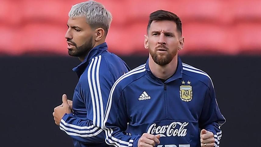 aguero and messi