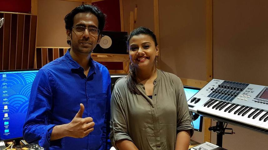 Bappa Mazumder and Shawli Mukharjee