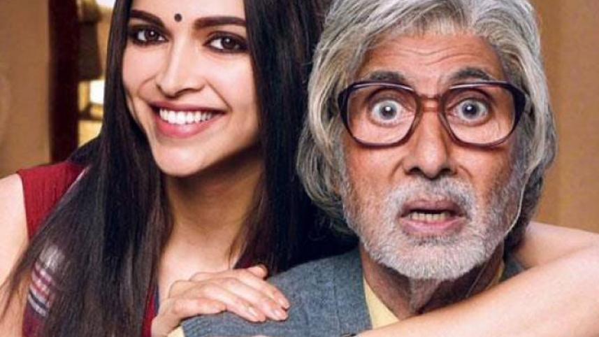 Deepika Padukone and Amitabh Bachchan in Piku