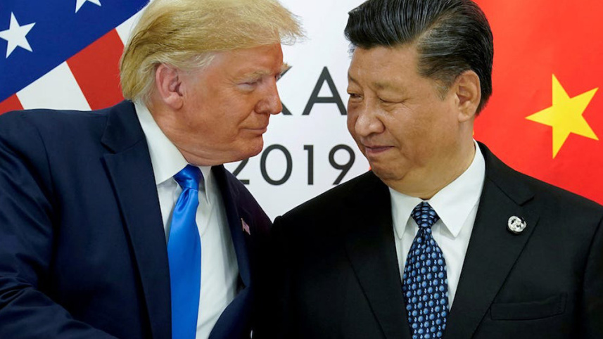 Donald Trump and Xi Jinping