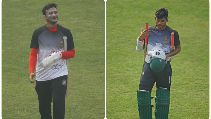 Shakib Al Hasan & Najmul Hossain Shanto