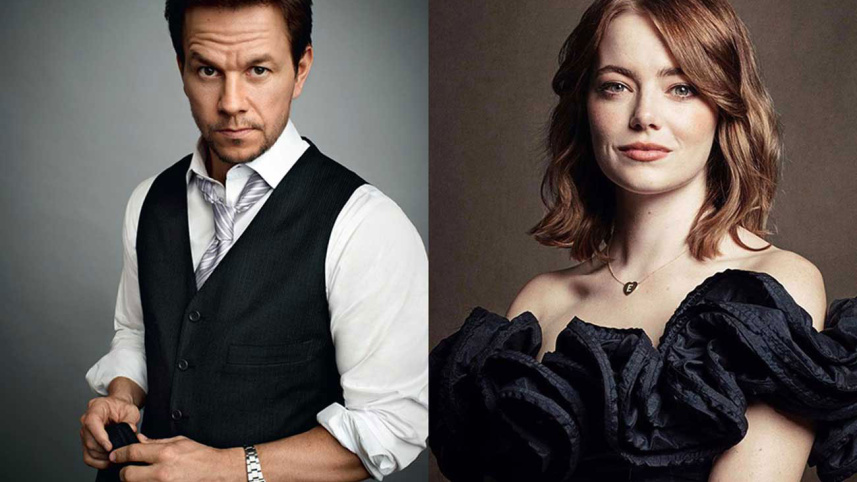 Mark Wahlberg and Emma Stone