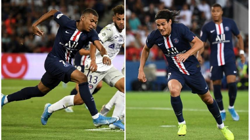 mbappe and cavani