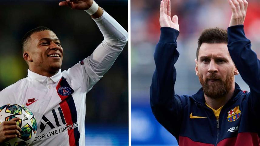 mbappe messi