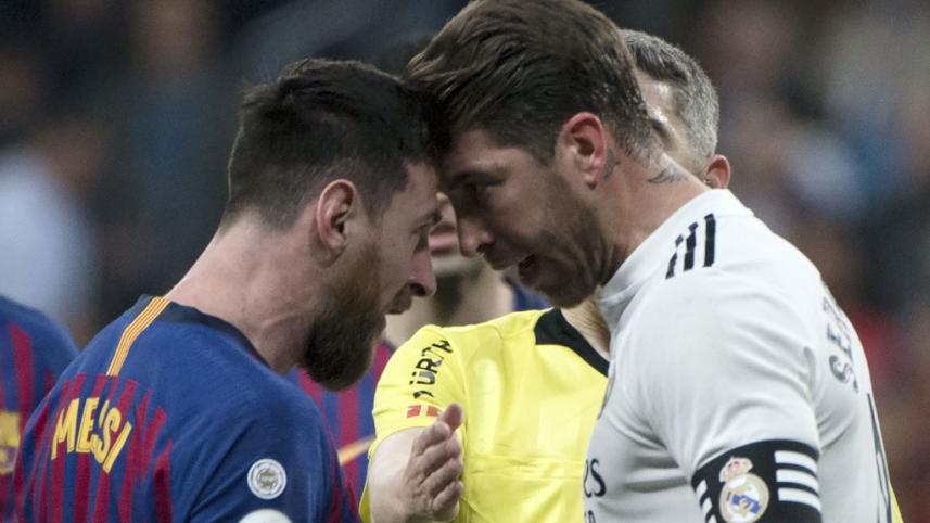 messi and ramos