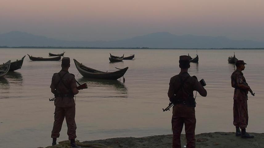 BGB on the bank of river Naf
