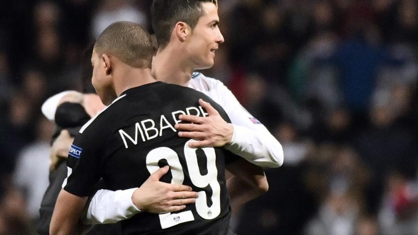 ronaldo and mbappe