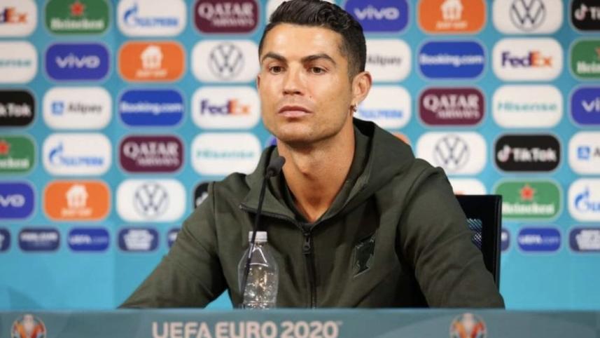 ronaldo cocacola