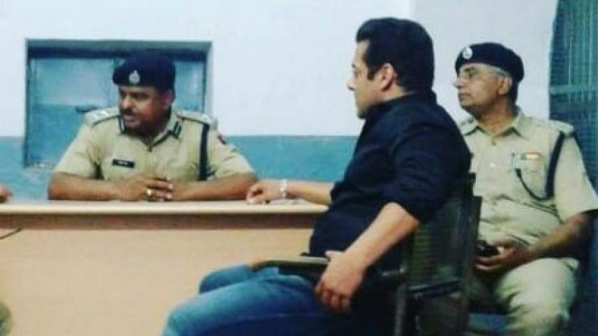 Salman Khan in Jodhpur jail