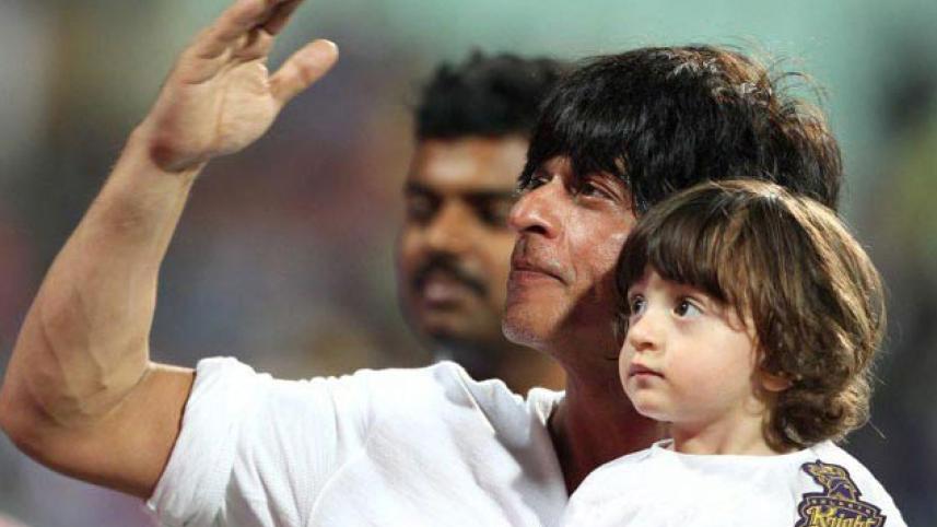 Shahrukh Khan and AbRam