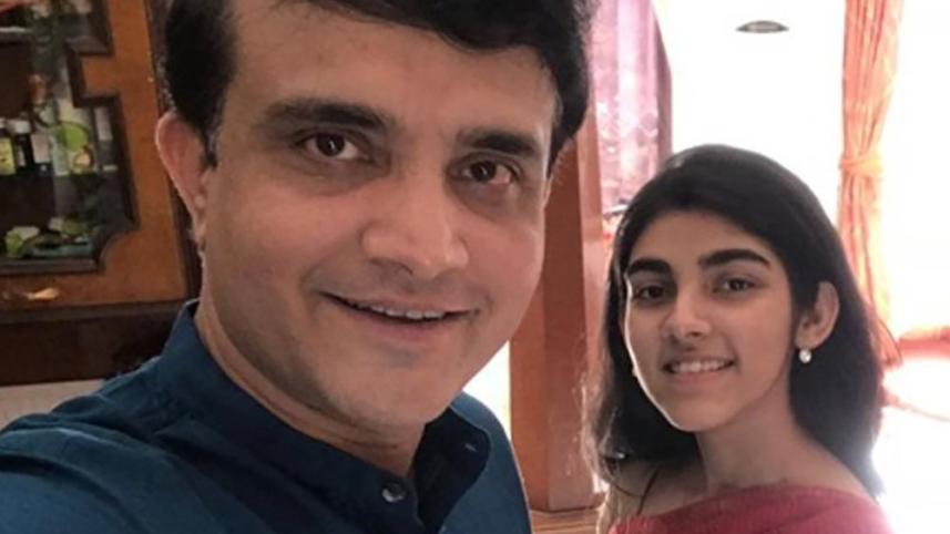 Sourav Ganguly and daughter Sana-1.jpg