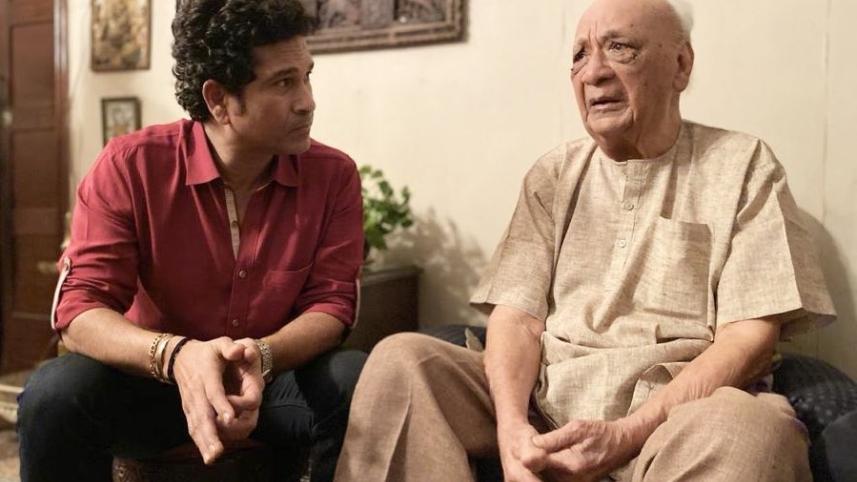 vasant raiji and sachin tendulkar