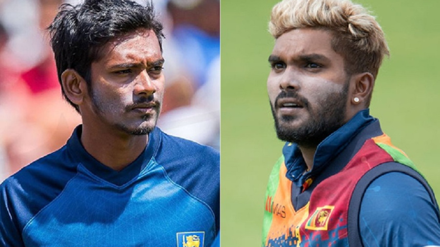 Dushmantha Chameera and Wanindu Hasaranga