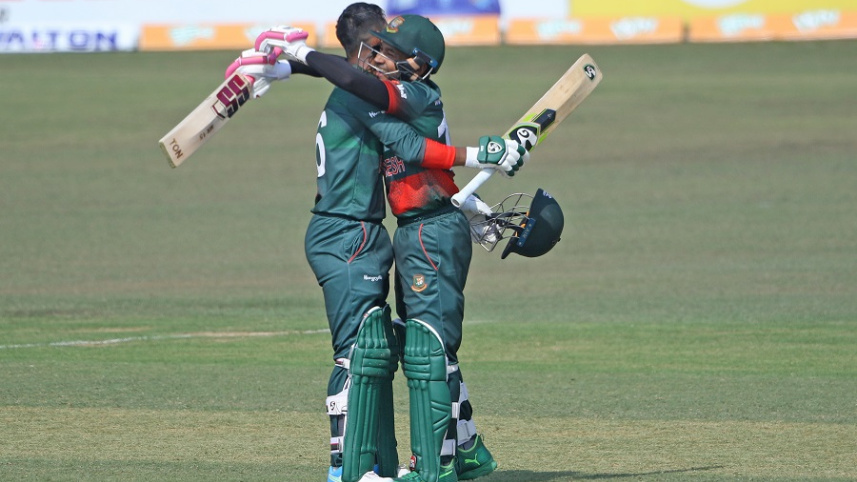Litton Das & Mushfiqur Rahim 