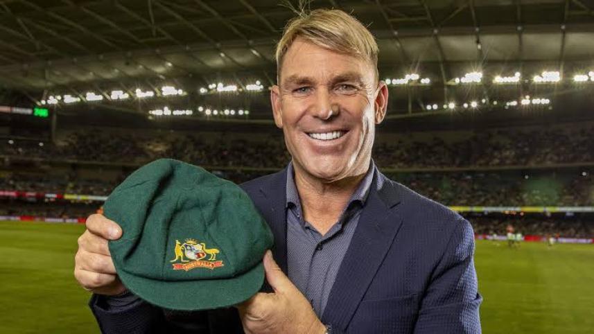 Shane Warne Baggie Green Cap