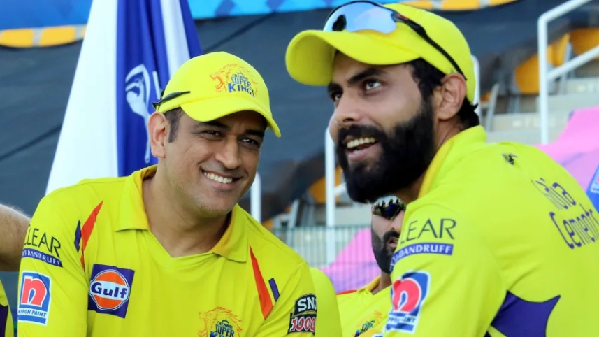 MS Dhoni & Ravindra Jadeja 
