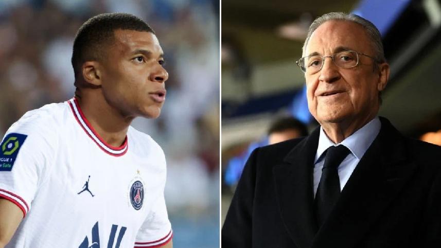 florentino perez & mbappe