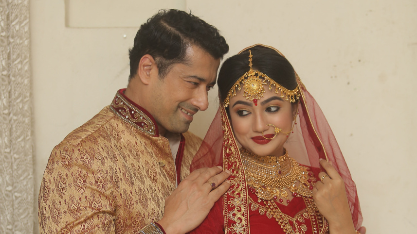 অবসরপ্রাপ্ত প্রেমিক নাটকের একটি দৃশ্য। ছবি: সংগৃহীত 