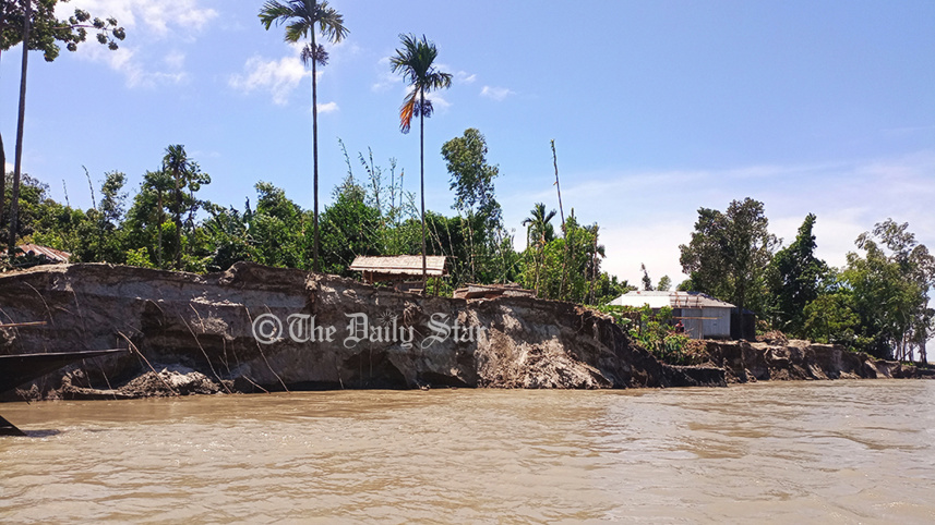 কুড়িগ্রামে ভাঙন