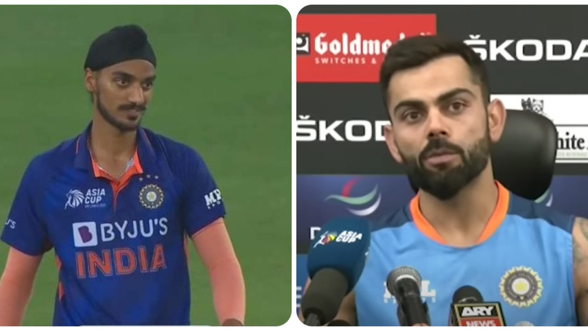 Arshdeep Singh & Virat Kohli