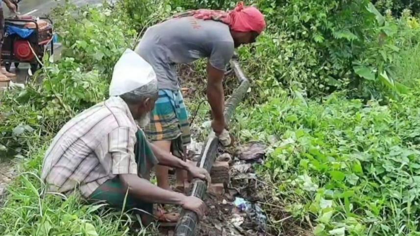 অবৈধ গ্যাস সংযোগ