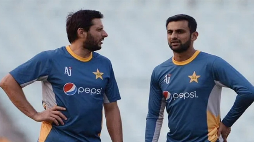 Shahid Afridi and Shoaib Malik