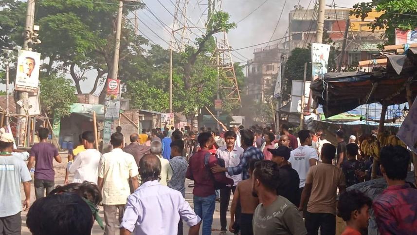 বিএনপি-পুলিশ সংঘর্ষ