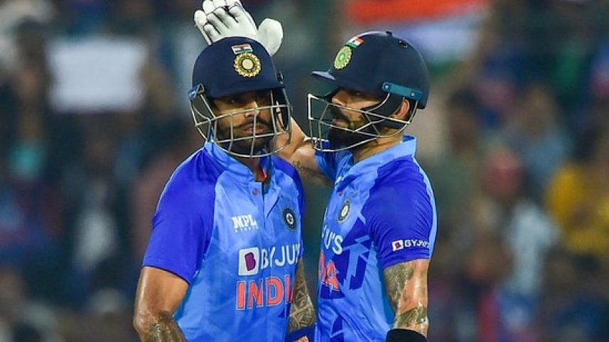 surya kumar jadhav & virat kohli