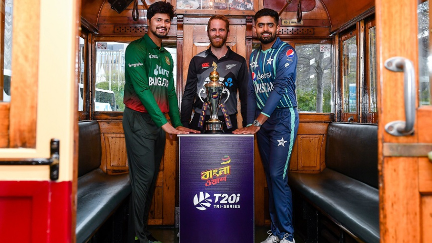 Kane Williamson, Babar Azam & Nurul Hasan Sohan