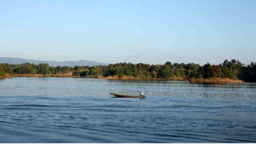 কাপ্তাই লেক। ছবি: ইউএনবি