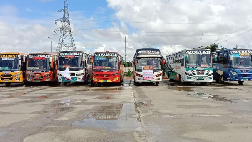 এবার পটুয়াখালী ও বরগুনায় বাস ধর্মঘট
