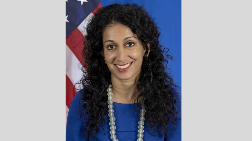 ২ দিনের সফরে ঢাকায় মার্কিন উপসহকারী মন্ত্রী আফরিন আক্তার 