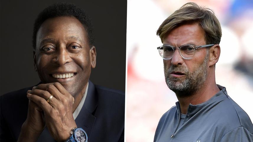 pele & jurgen klopp