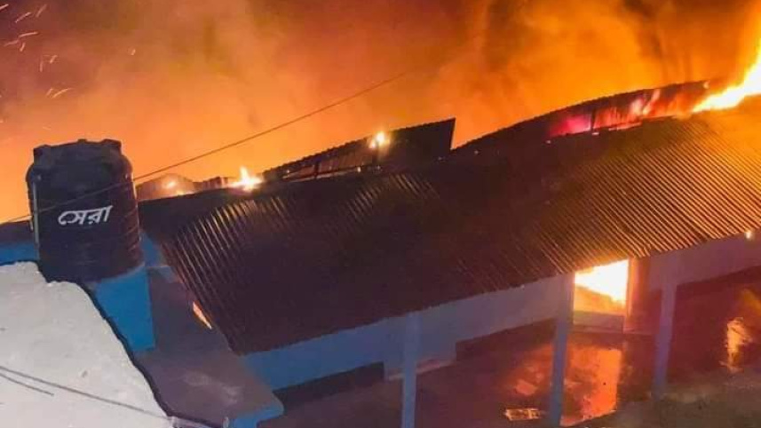 Fire at Narshingdi