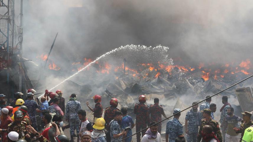 Fire at Bangabazar