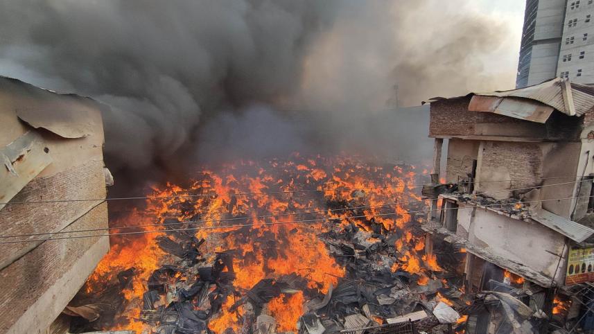Fire at Bangabazar