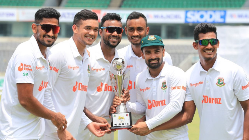 Litton Das, Taskin Ahmed, Ebadot Hossain, Khaled Ahemd, Mushfiq Hasan, Shoriful Islam