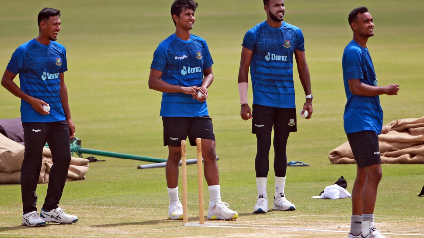 Mustafizur Rahman, Hasan Mahmud, Ebadot Hossain, Shoriful Islam 