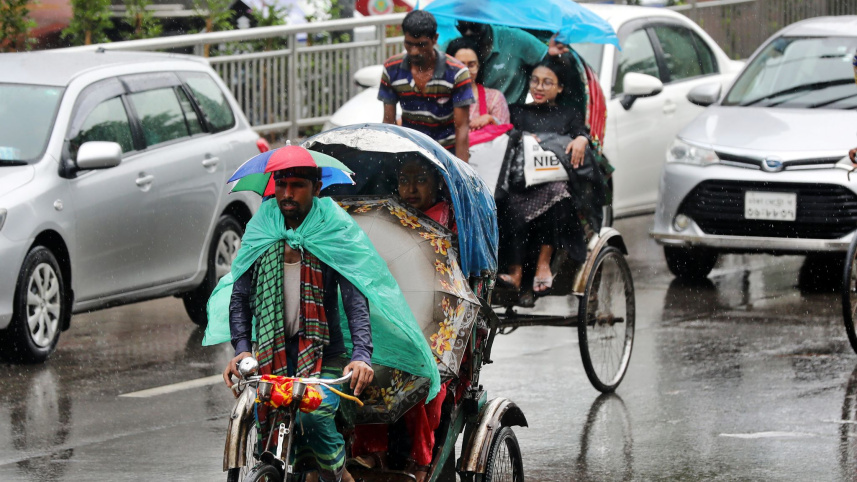 ঢাকাসহ সারা দেশে বৃষ্টির সম্ভাবনা