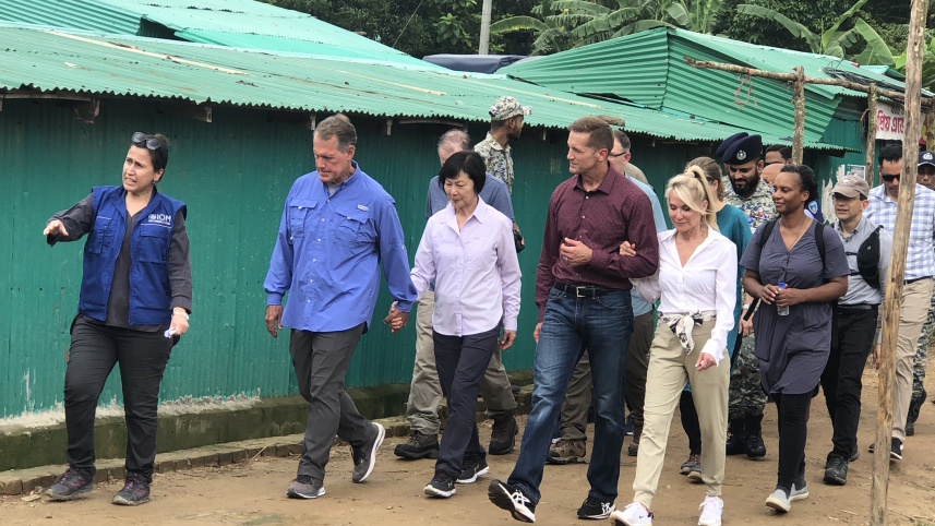 রোহিঙ্গা সংকটে বিশ্বকে বাংলাদেশের পাশে থাকার আহ্বান মার্কিন কংগ্রেস প্রতিনিধি দলের