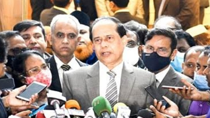 প্রধান নির্বাচন কমিশনার কাজী হাবিবুল আউয়াল। ছবি: বাসস